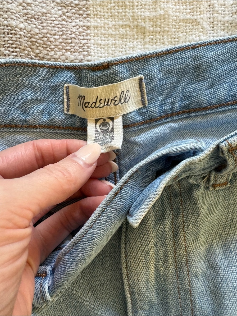 Madewell Baggy Jean Shorts - Picture 4 of 9